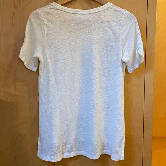 Anthropologie Linen Tee - Picture 3 of 3